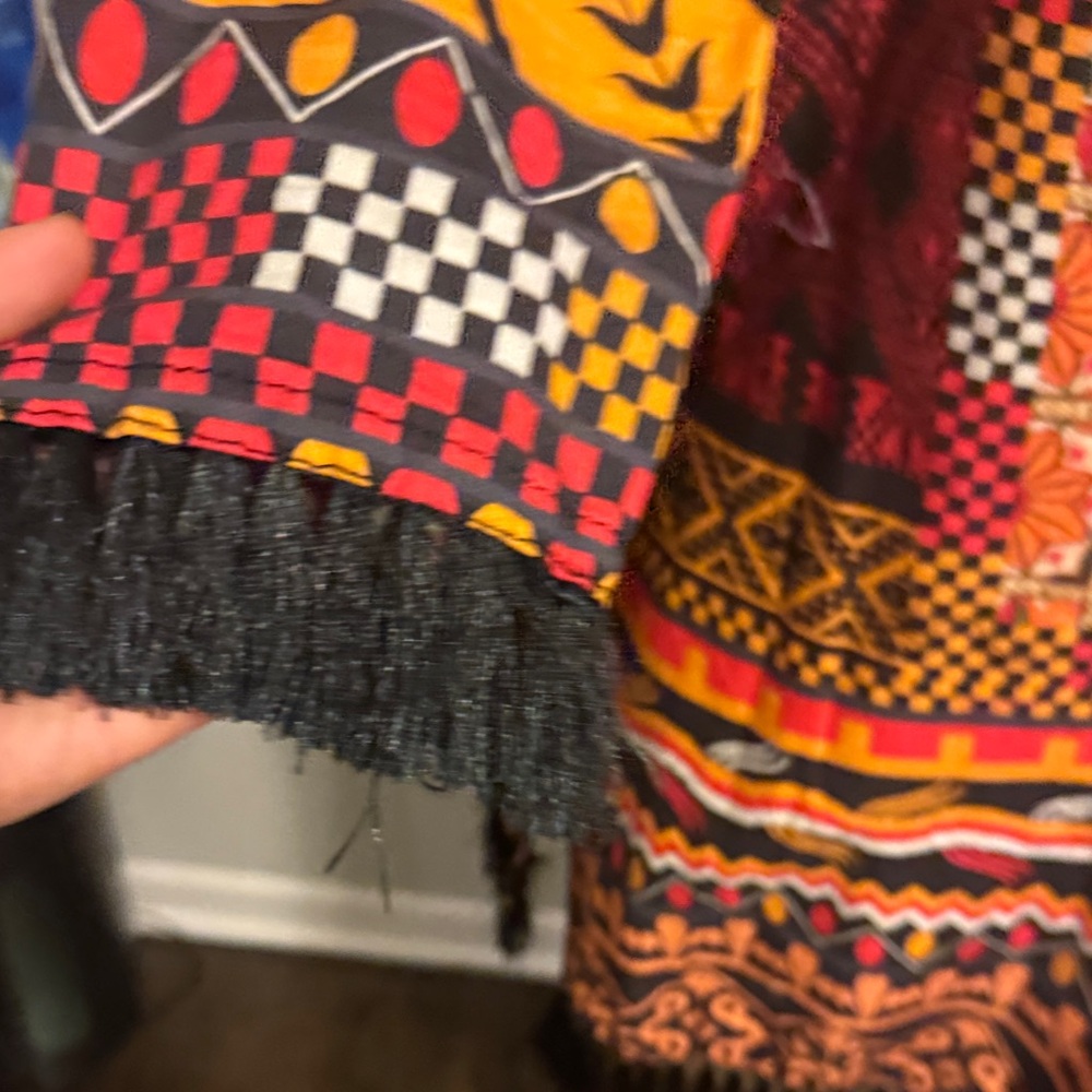 Multicolor Patterned Dress - Picture 2 of 4
